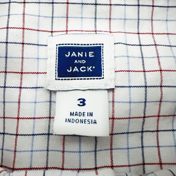 Janie & Jack | Classic Button Down Shirt (3) - Picture 3 of 3